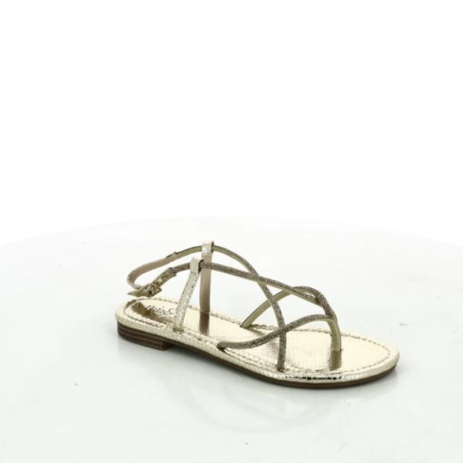 Kevin Women's Gold Sandals – Mia & Jo Style Comfortable Footwear