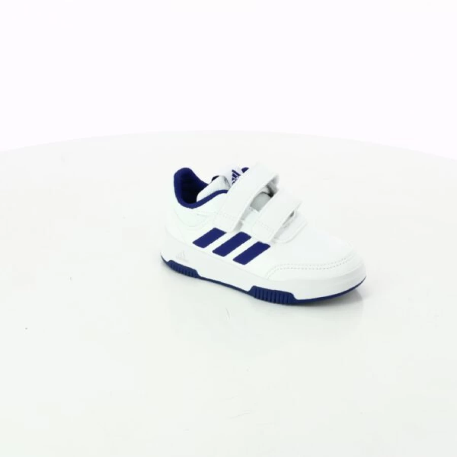 Kevin White Hook and Loop Fastener Sneakers for Men and Women