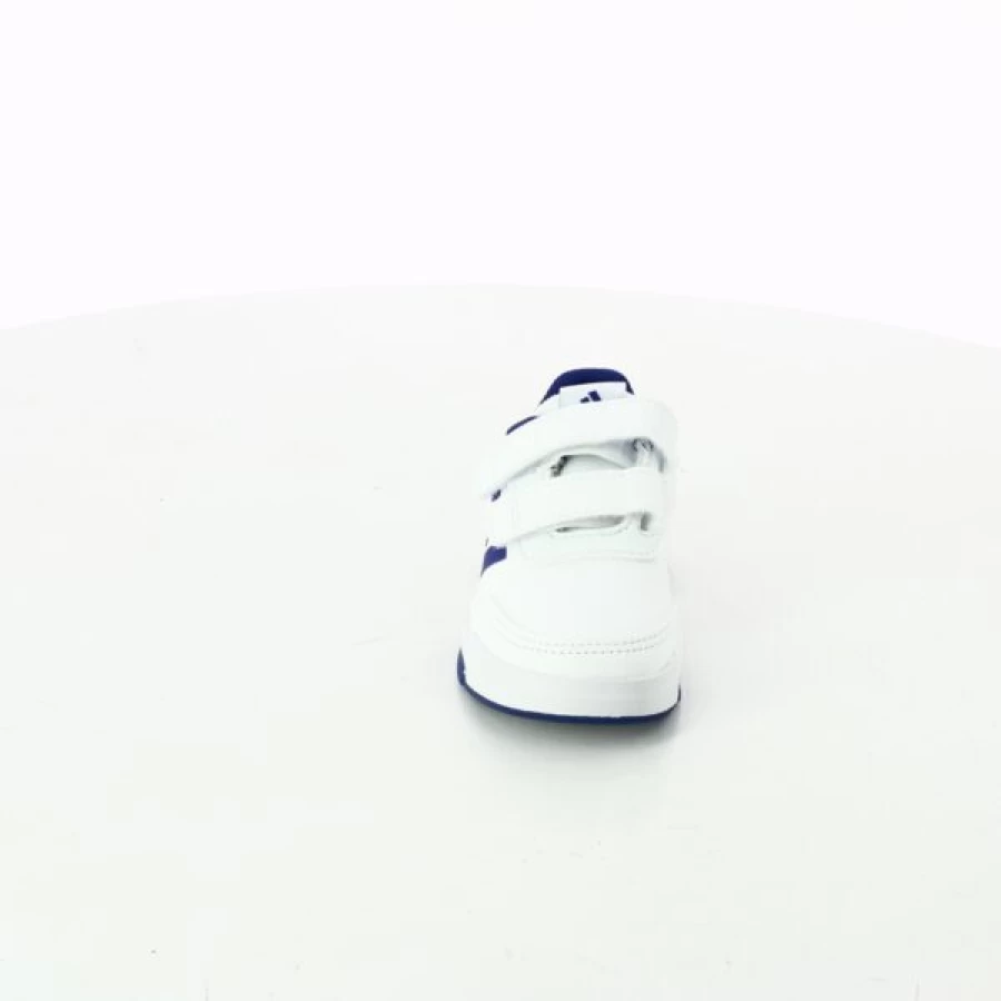 Kevin White Hook and Loop Fastener Sneakers for Men and Women