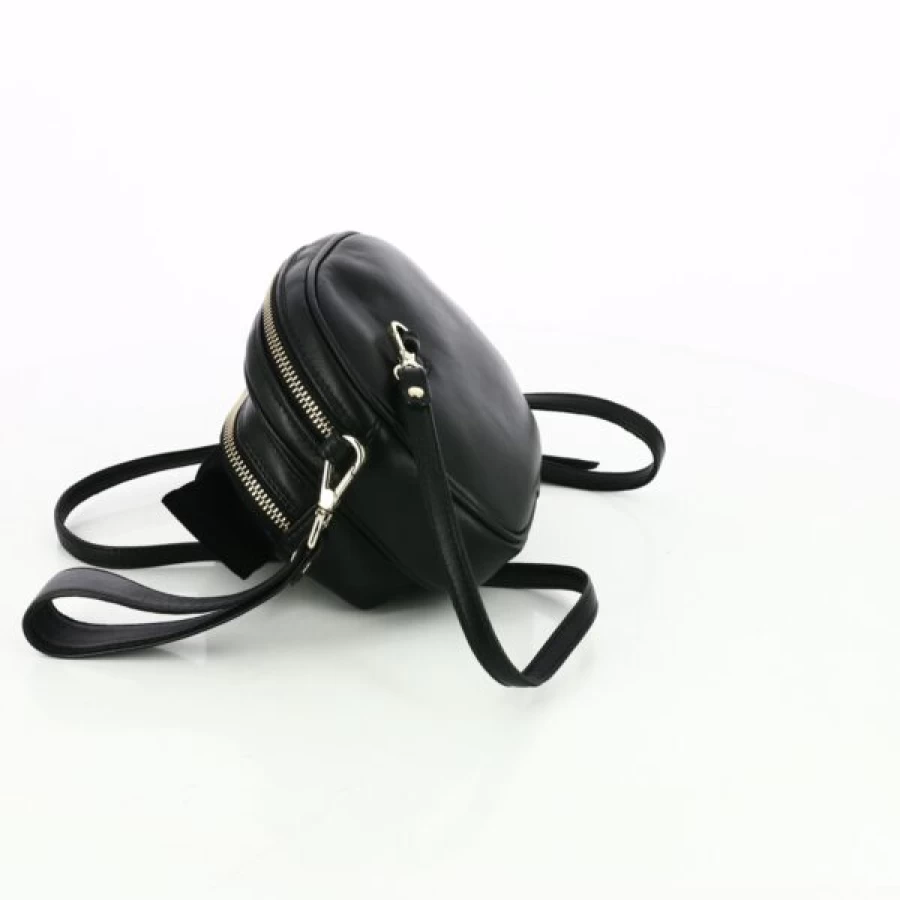 Kevin Black Leather Handbags for Women - Stylish Designer Purses & Totes