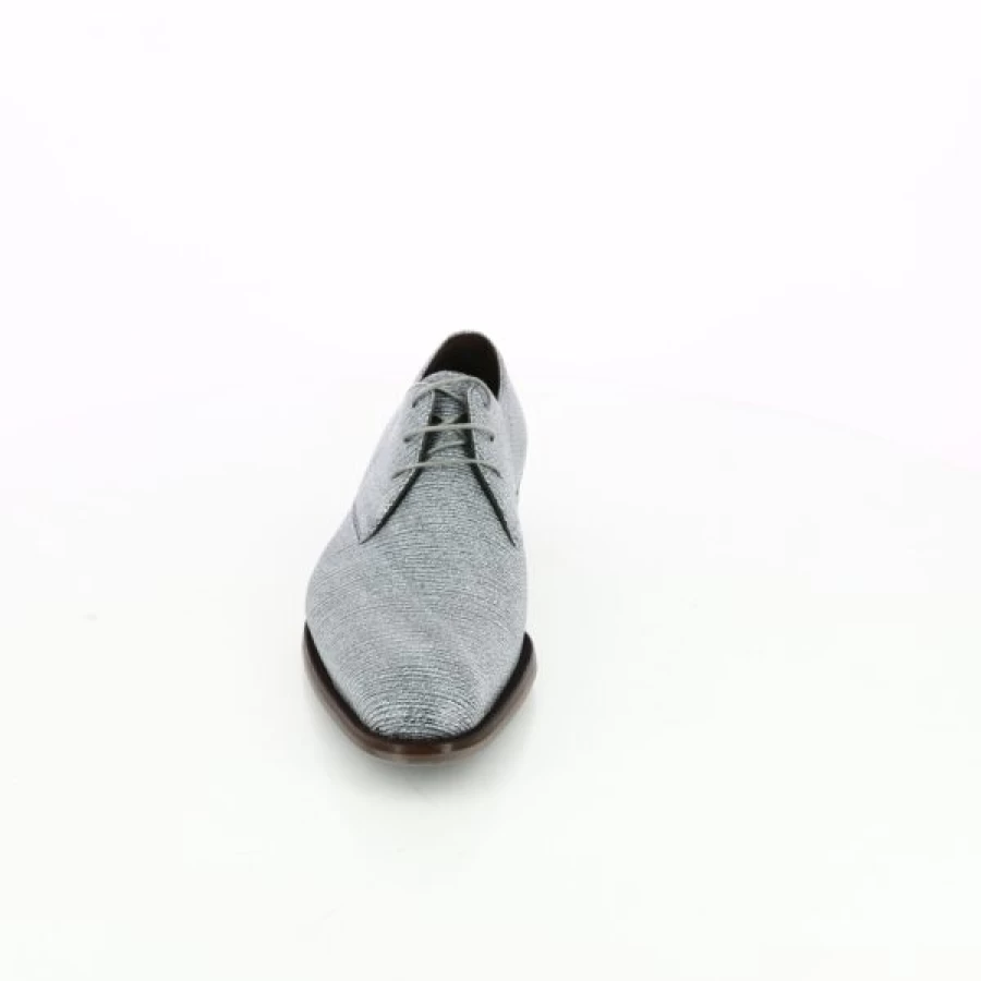 Kevin Blue Lace-Up Dress Shoes for Men | Premium Quality Formal Footwear