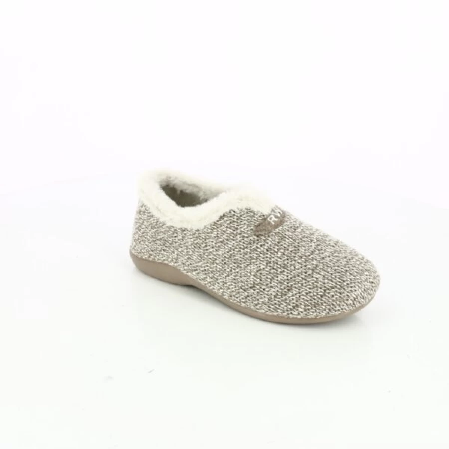 Kevin Comfort Beige Indoor/Outdoor Slippers - Soft River Woods Style House Shoes for Men & Women