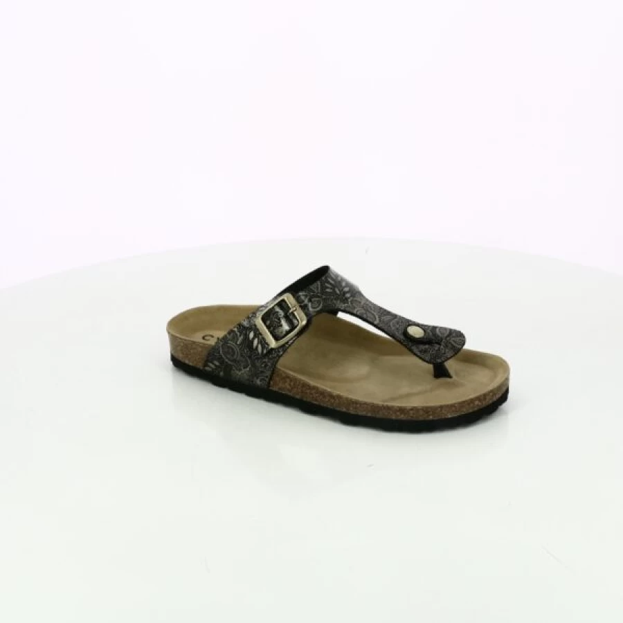 "Kevin Men's Black Cypress Slippers - Comfortable House Shoes"