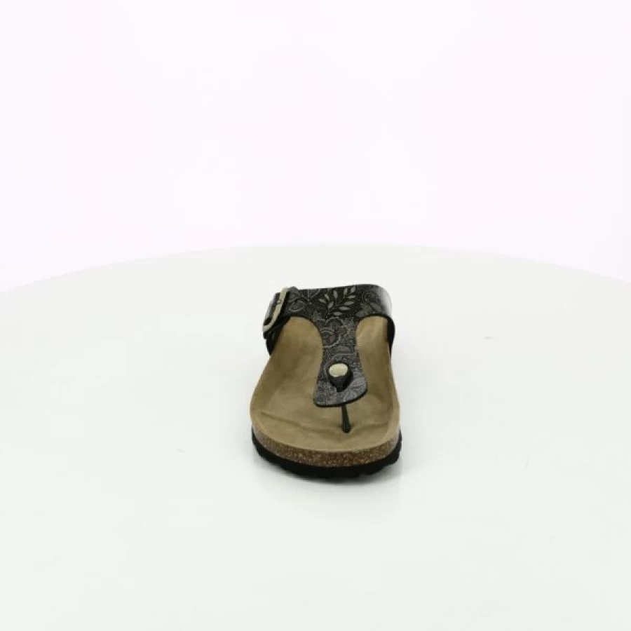 "Kevin Men's Black Cypress Slippers - Comfortable House Shoes"