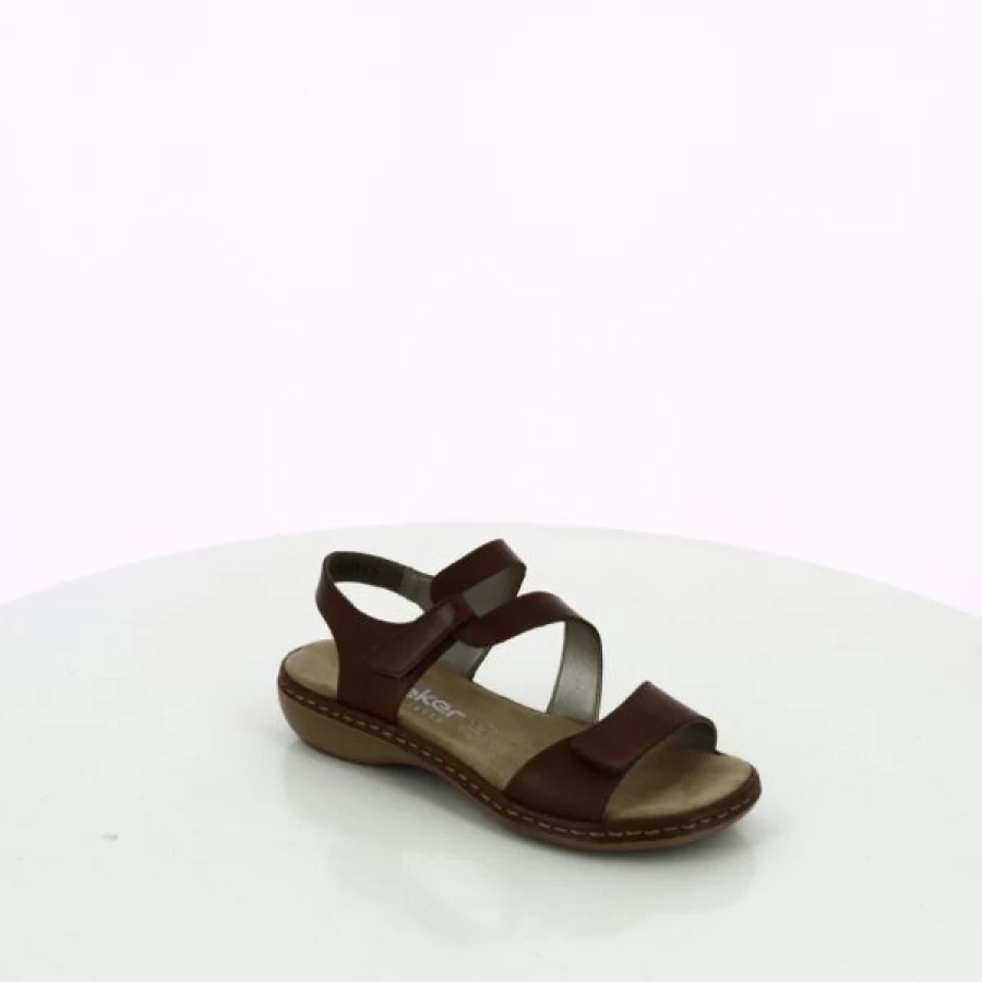 Kevin Cognac Leather Sandals for Men & Women | Comfortable Slip-On Summer Footwear