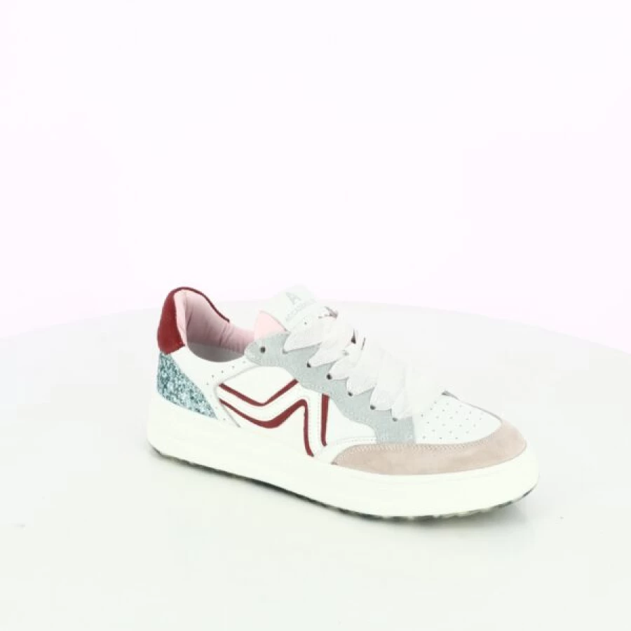 Kevin White Sneakers for Men | Classic Low-Top Casual Shoes | Comfortable & Stylish Design
