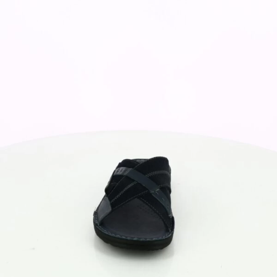 "Kevin Men's Comfortable Blue Cypress House Slippers - Soft Indoor Slides"