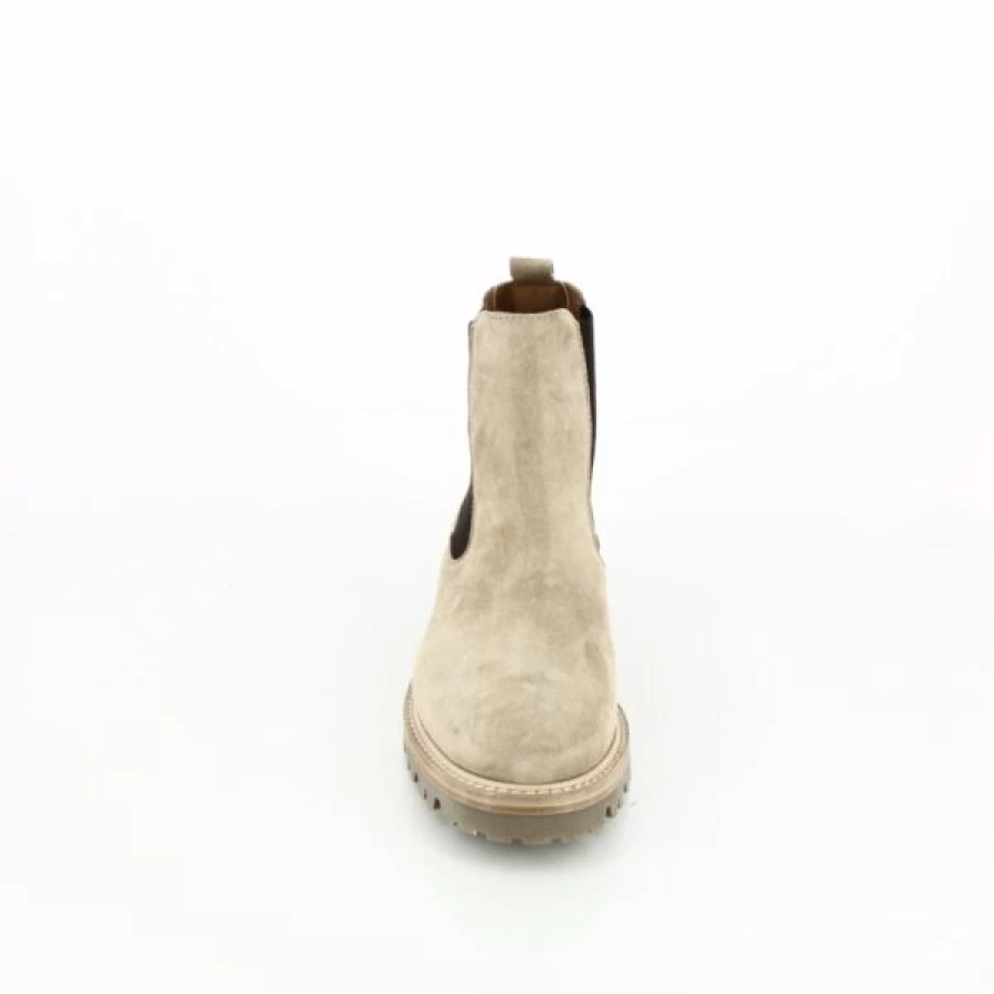 Kevin Women's Beige Alpe Ankle Boots - Comfortable Casual Winter Booties