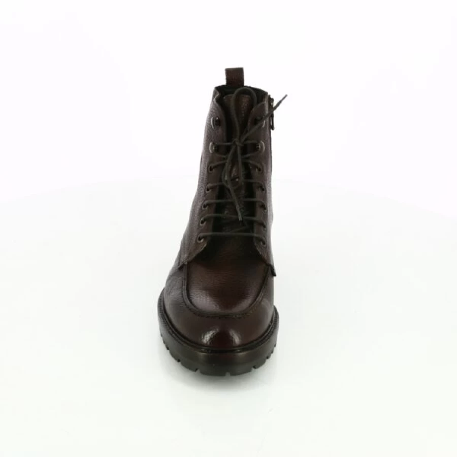 Kevin Brown Leather Ankle Boots for Men - Daniel Kenneth Style Casual Booties