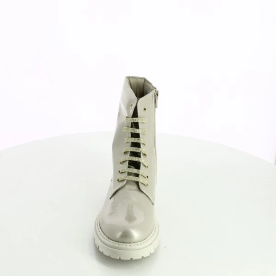 Kevin Women's Beige Cypres Ankle Boots - Stylish Casual Bottines for Everyday Wear