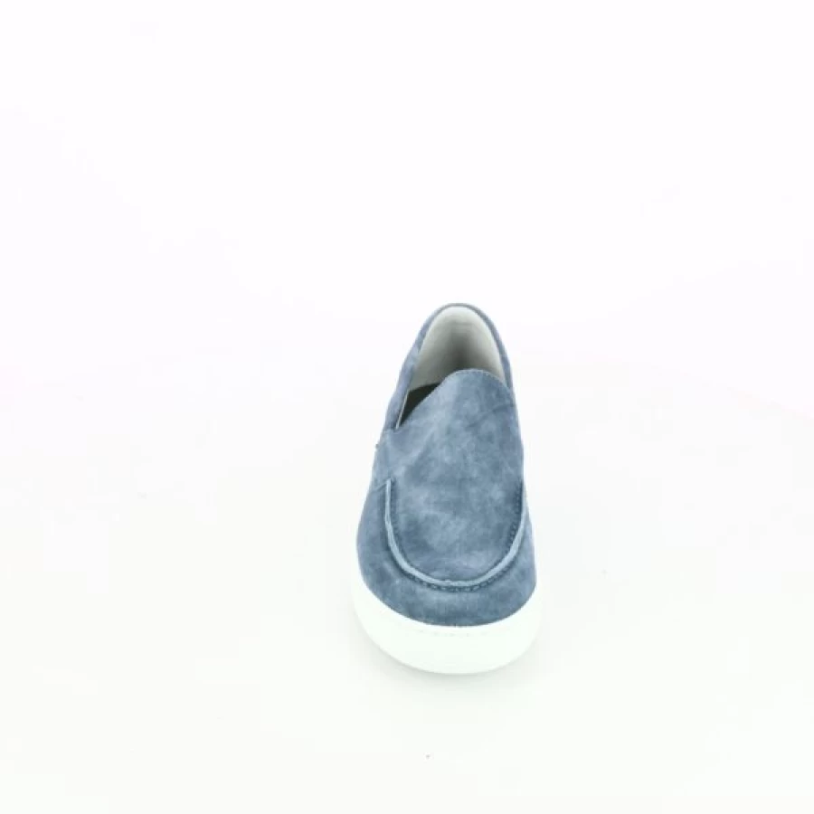 Kevin Blue Loafers - Men's Moccasins Comfortable Slip-On Shoes