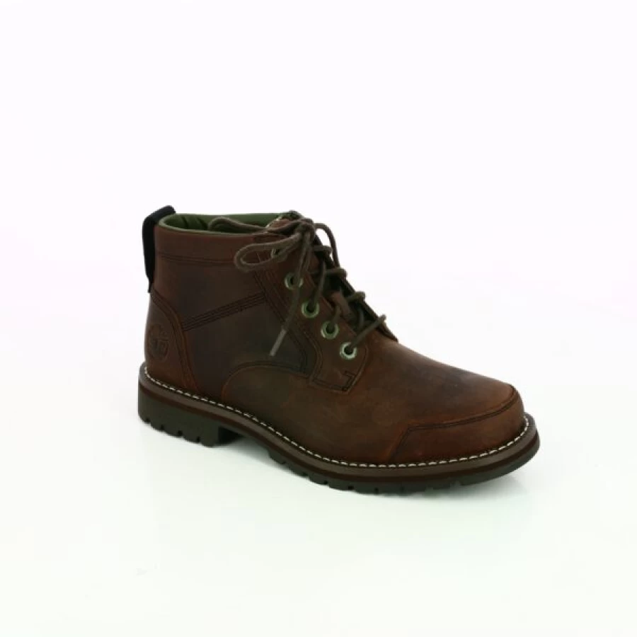 Kevin Brown Leather Boots for Men - Classic Timberland Style Ankle Boots