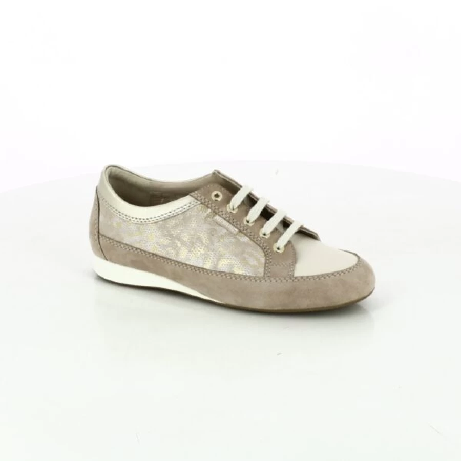 Kevin Beige Leather Lace-up Oxford Shoes for Men - Classic Comfort Casual Dress Footwear