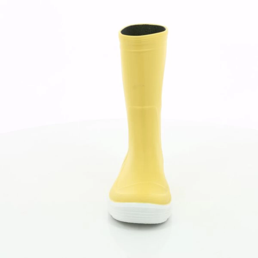Kevin's Yellow Jellyfish Print Rain Boots for Men & Women - Waterproof Rubber Boots