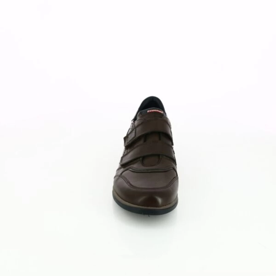 Kevin Men's Brown Velcro Sneakers - Comfortable Slip-On Casual Shoes