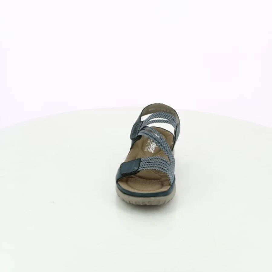 Kevin Blue Sandals for Women | Comfortable & Stylish Rieker-Inspired Design