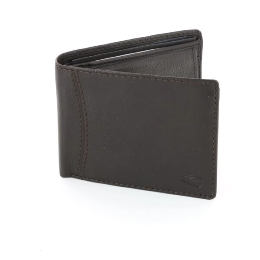 Kevin Genuine Leather Wallet for Men - Classic Brown Bi-Fold Wallet, Stylish & Durable Men's Wallet by Camel Active