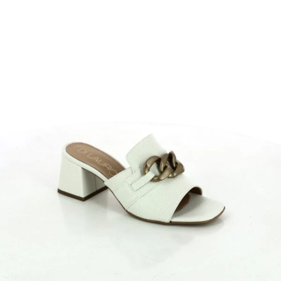 Kevin Women's White Sandals - Lauro Style Comfortable Casual Footwear