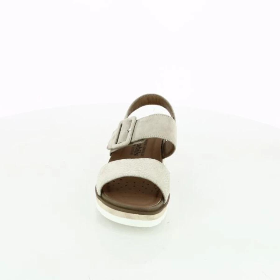 Kevin Comfort Beige Leather Sandals for Men & Women | Mephisto-Style Walking Shoes
