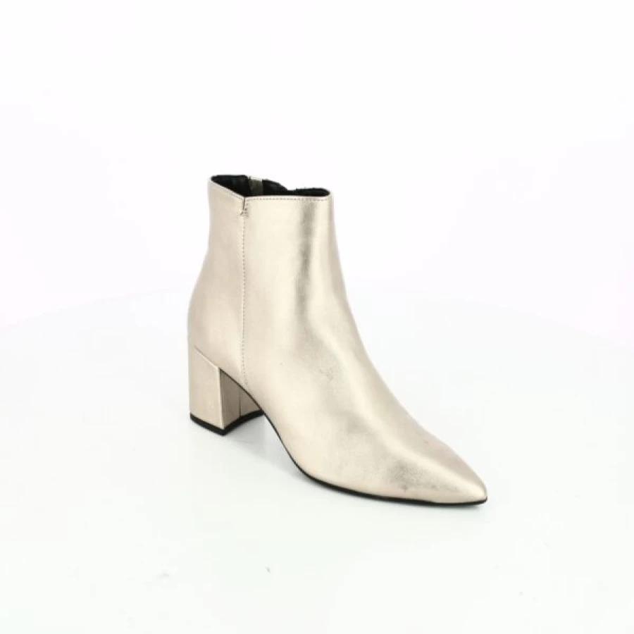 Kevin Gold Ankle Boots for Women - Joy Stylish Comfort Booties