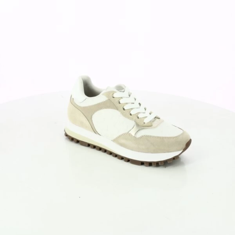 Kevin Beige Sneakers for Women - Casual Comfortable Fashion Shoes