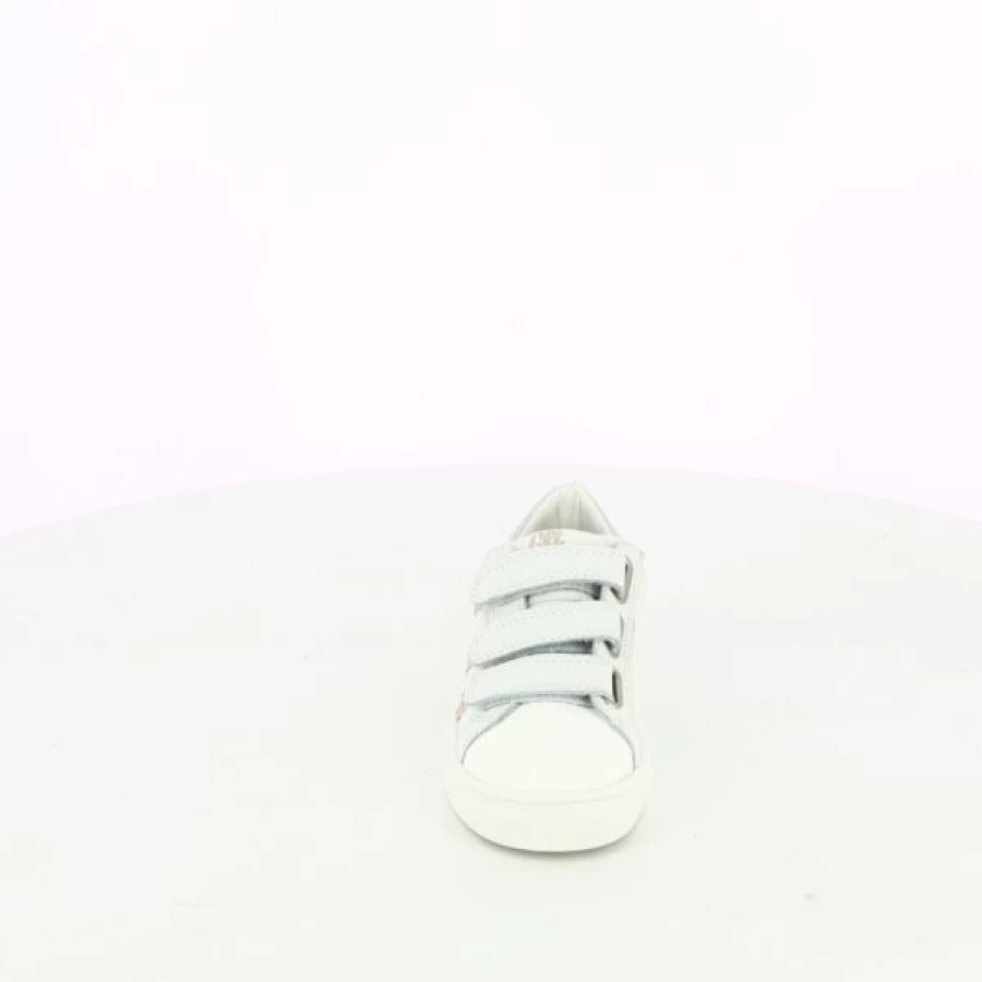 Kevin Little David White Velcro Sneakers for Kids - Comfortable & Stylish