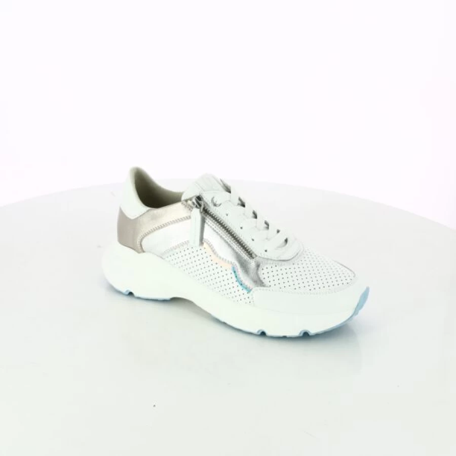 Kevin White Sport Sneakers for Men - Lightweight Running Shoes for Training & Gym