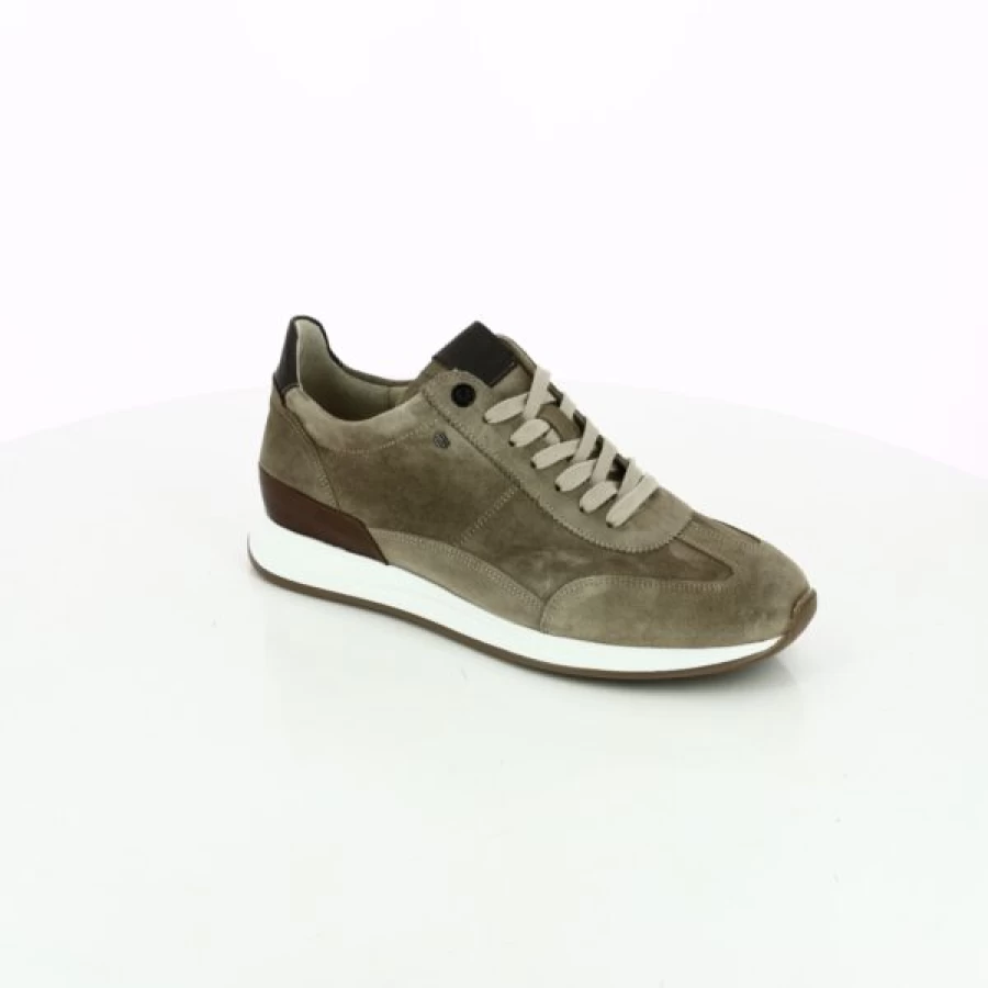 Kevin Sneakers for Men - Classic Taupe Casual Shoes - Comfortable Walking Baskets