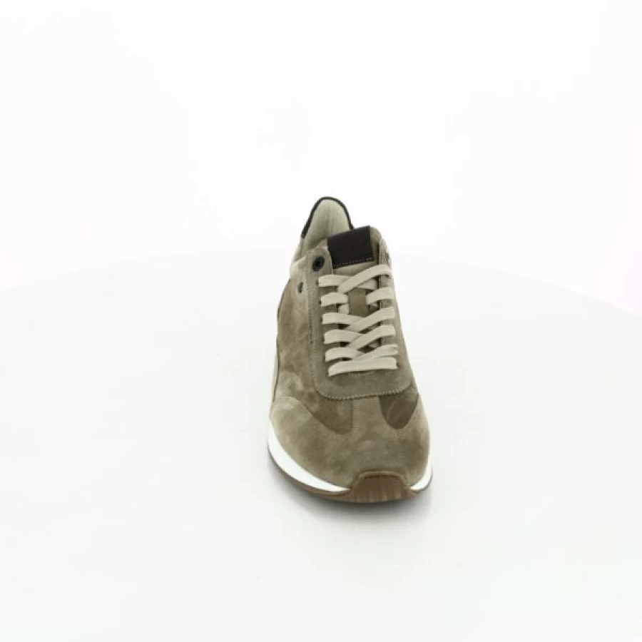 Kevin Sneakers for Men - Classic Taupe Casual Shoes - Comfortable Walking Baskets