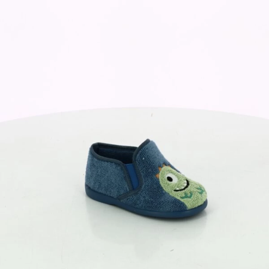 "Kevin Men's Comfortable Blue Cypress Slippers - Soft Indoor/Outdoor House Shoes"