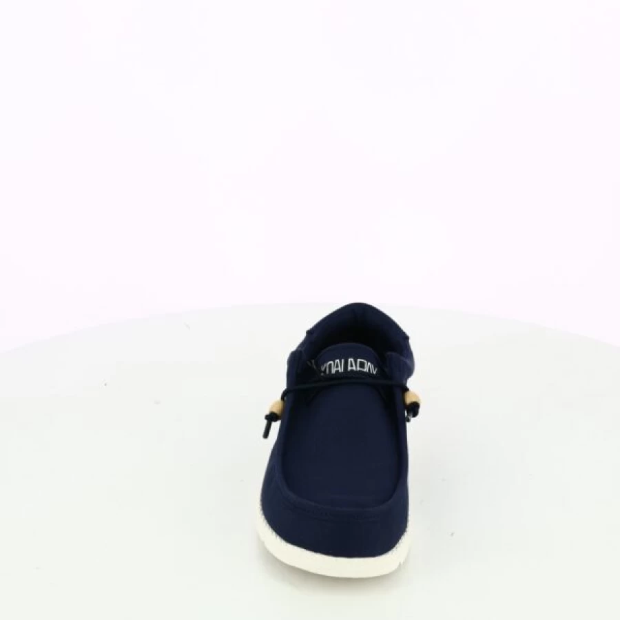 Kevin Men's Blue Loafers - Comfortable Moccasin Style Slip-On Shoes for Casual Wear