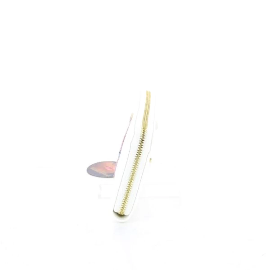 Kevin White Pearl Kisses Wallet - Elegant Women's Clutch with Pearl Accents