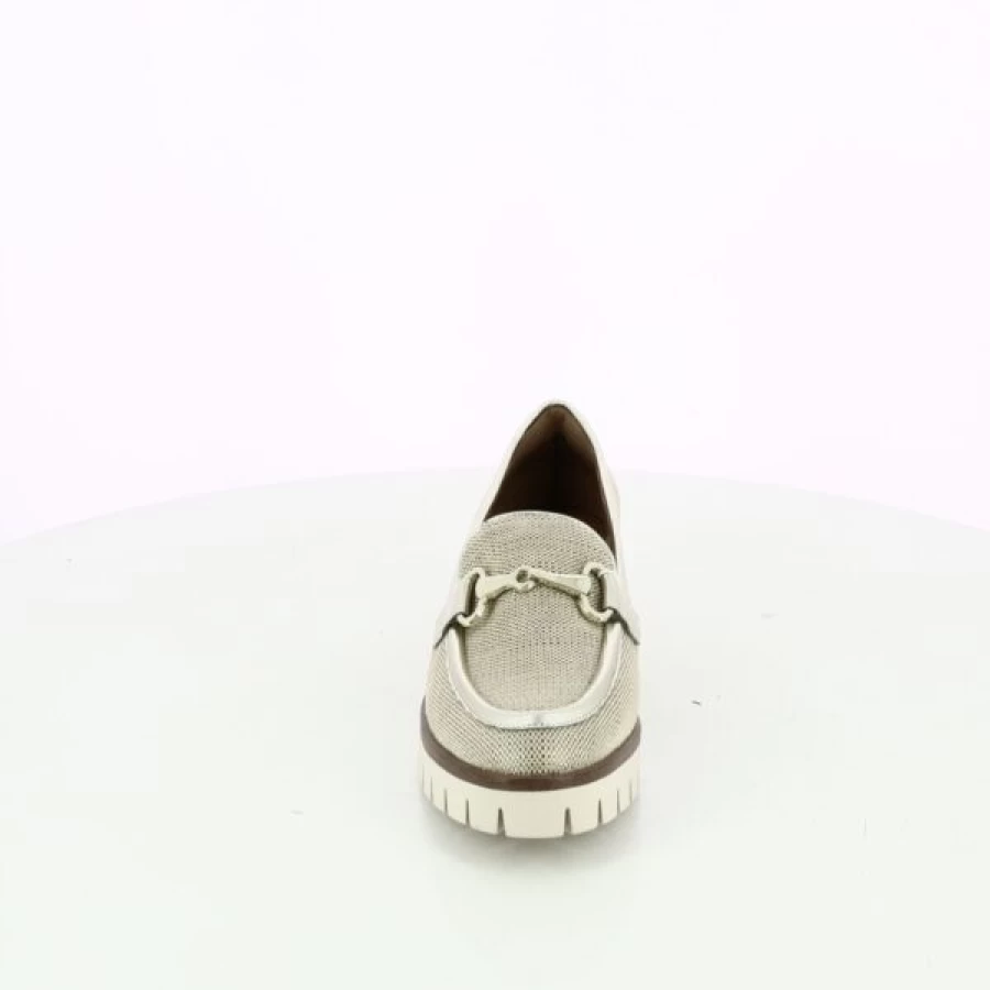 Kevin Gold Loafers - Premium Moccasin Shoes for Men & Women