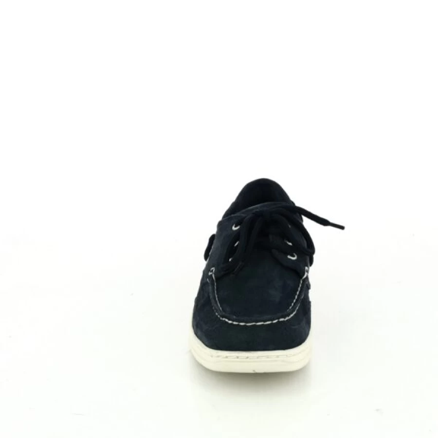 Kevin Men's Classic Blue Boat Shoes Casual Comfortable Slip-On Deck Shoes