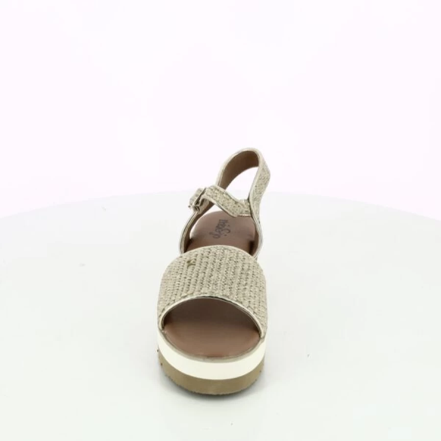 Kevin Beige Sandals for Women - Mia & Jo Style Comfortable Summer Footwear