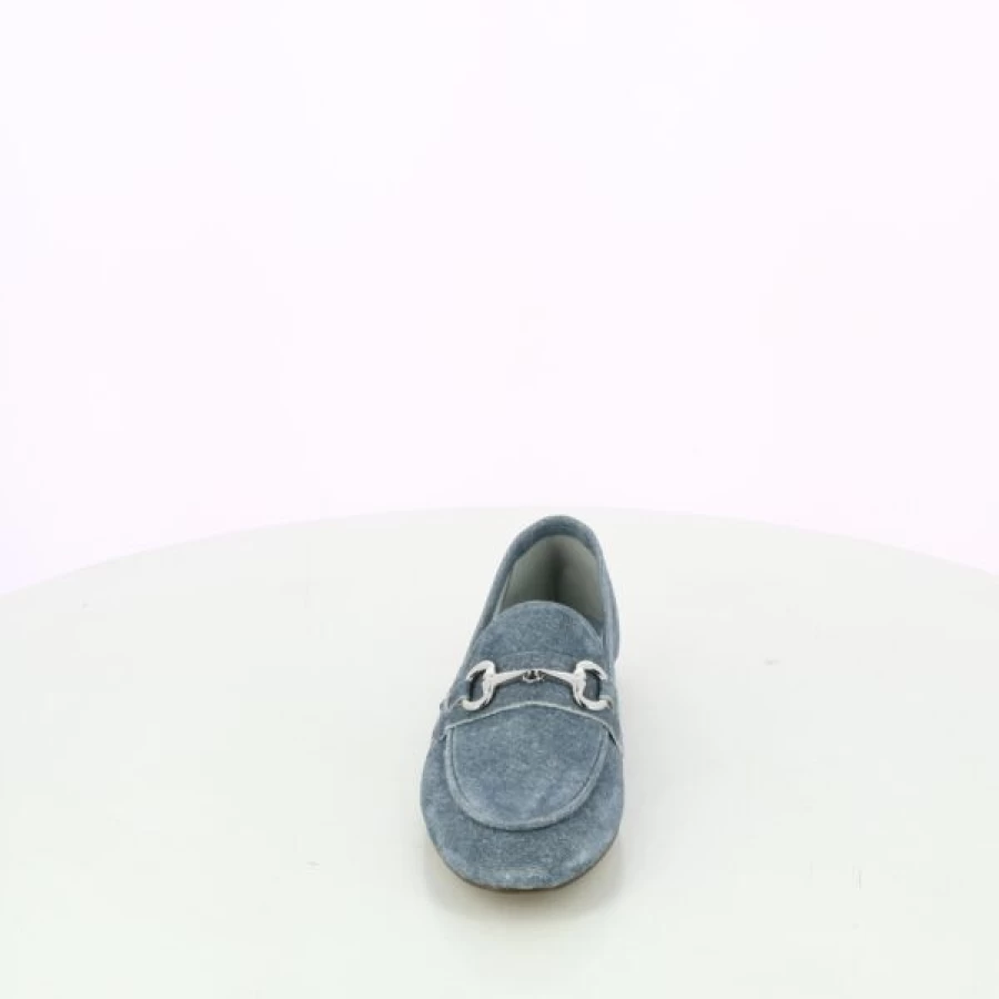 "Kevin Gioia Blue Loafers - Men's Moccasin Shoes for Comfort & Style"