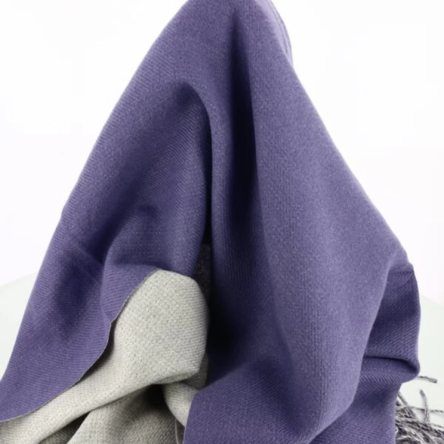 Kevin Purple Cashmere Scarf - Soft Winter Wrap for Women & Men