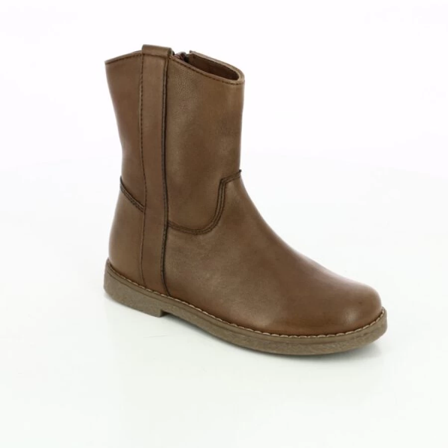 Kevin Leather Boots for Men & Women | Cognac Brown Ankle Boots | Comfortable & Stylish Footwear