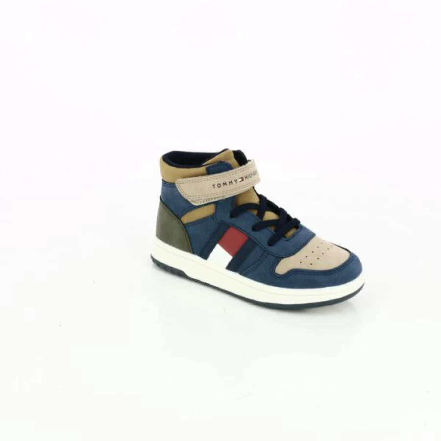 Kevin Kids' Blue Boots - Stylish Casual Ankle Booties for Boys & Girls