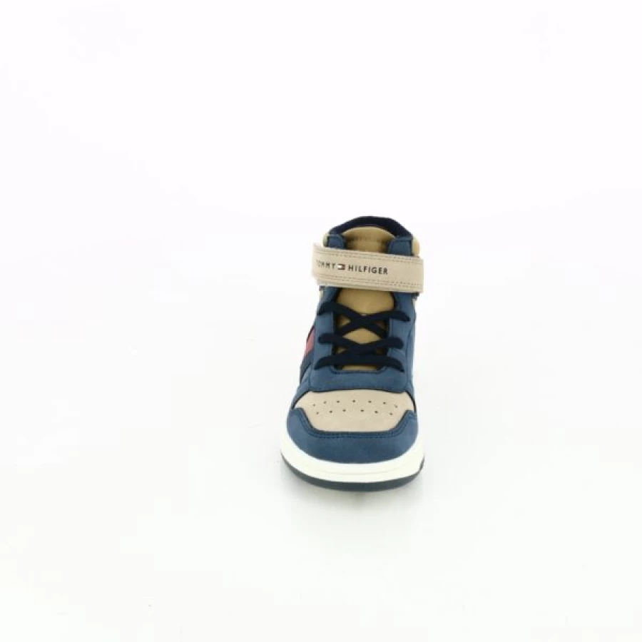 Kevin Kids' Blue Boots - Stylish Casual Ankle Booties for Boys & Girls