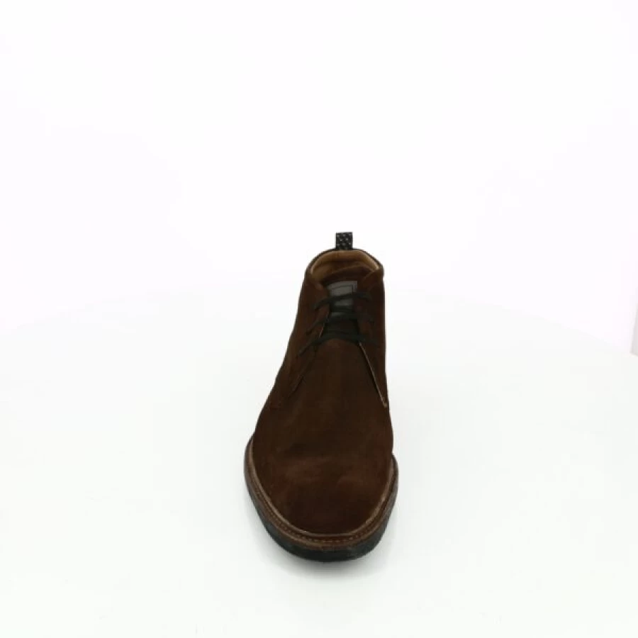 Kevin Cognac Leather Boots for Men - Stylish Ankle Boots Casual & Comfortable
