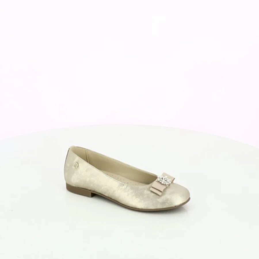 Kevin Gold Ballerina Flats - Elegant Women's Ballet Shoes for Comfort and Style