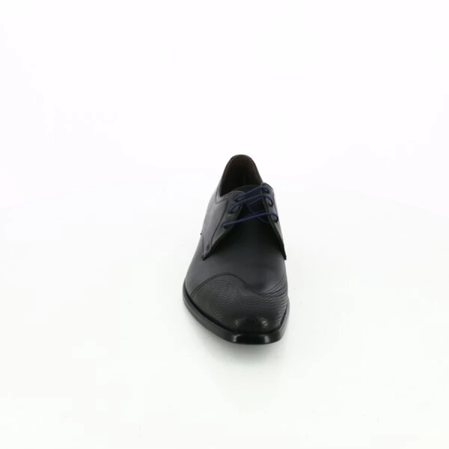 Kevin Men's Classic Black Lace-up Dress Shoes – Stylish & Comfortable Formal Footwear