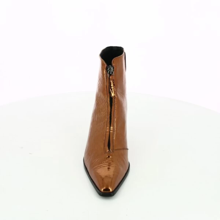 Kevin Zinda Women's Ankle Boots in Bronze - Stylish & Comfortable Casual Booties