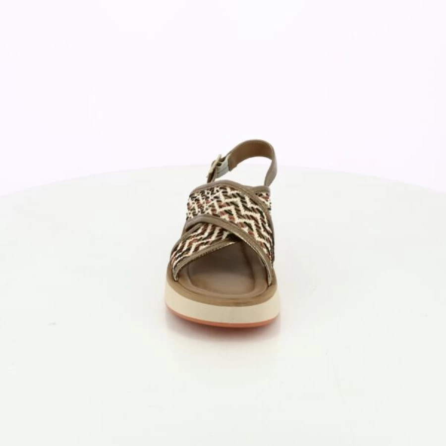 Kevin Gioia Women's Gold Sandals – Elegant Comfortable Flat Slides