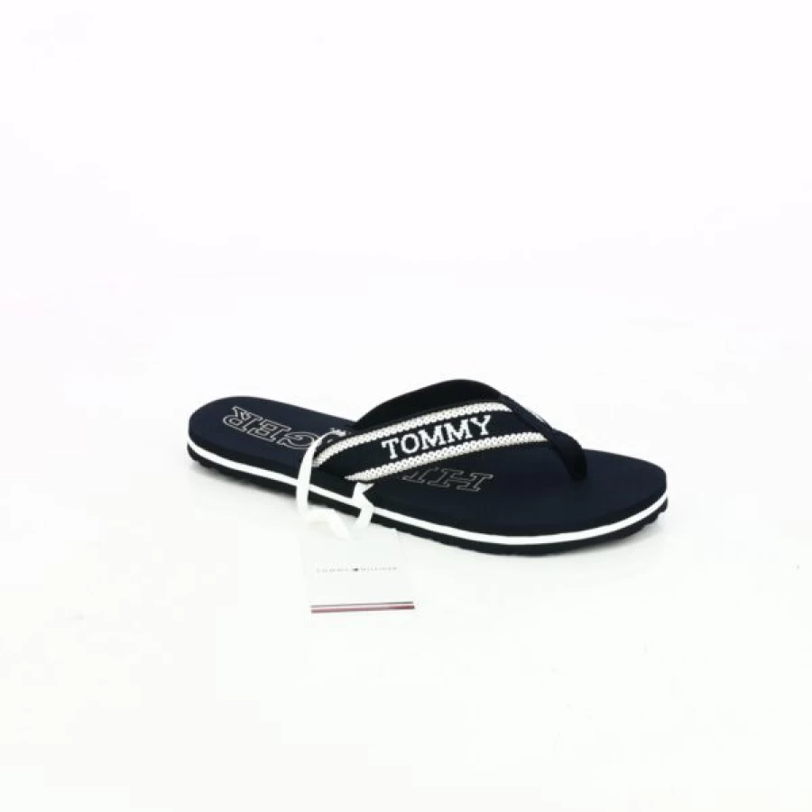 Kevin Men's Comfortable Blue Slide Slippers - Soft Casual House Shoes for Indoor & Outdoor Use