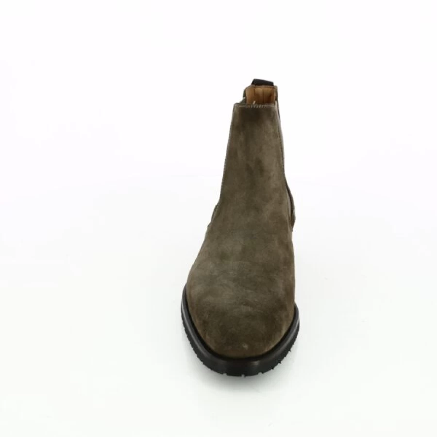 Kevin Taupe Leather Boots for Men - Stylish Ankle Boots by Magnanni
