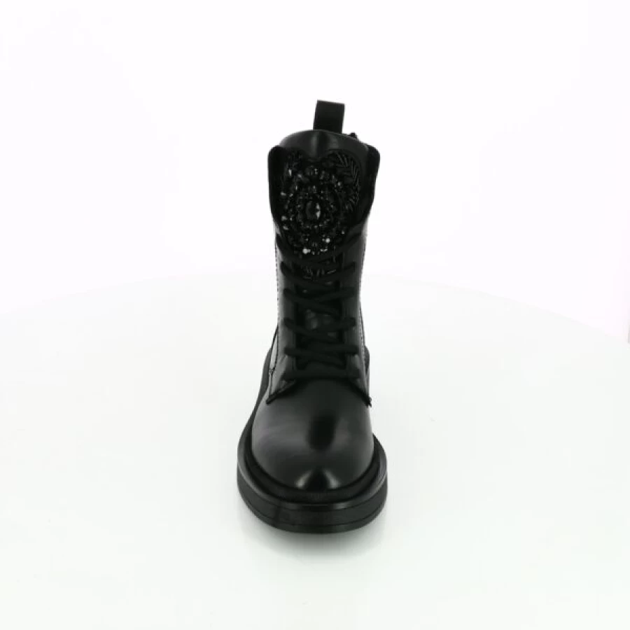 Kevin Cypres Black Leather Boots for Men - Stylish Ankle Booties for Casual & Dress Wear