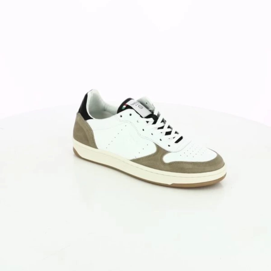 Kevin White Sneakers - Classic Baskets Style by Pantofola D'Oro