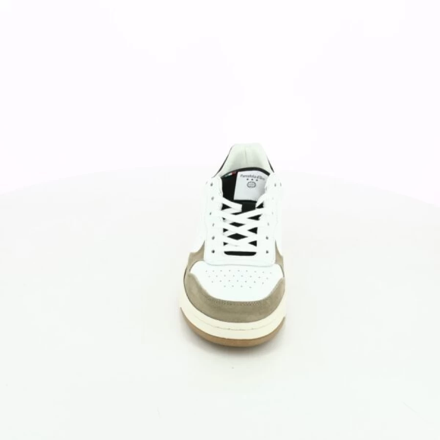 Kevin White Sneakers - Classic Baskets Style by Pantofola D'Oro